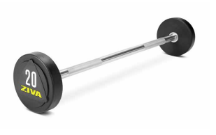 Ziva XP Urethane Barbell Set (5 pieces) 10-20 kg, 75 kg ZXP-BSPU-8110
