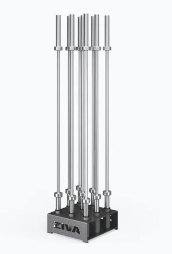 Ziva Olympic Bar Storage Stand