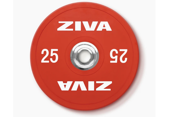 Ziva XP2 Rubber Colored Bumper Disc with Chrome Hub 10kg ZXP-BPRB-0402-GN