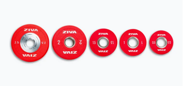 Ziva ZVO Rubber Fractional Disc Set (2x0.5kg, 2x1kg, 2x1.5kg, 2x2kg, 2x2.5kg)