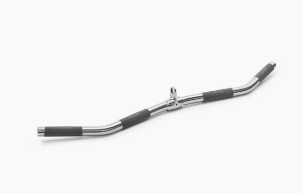 Ziva Premium Hard Chrome Short Lat Bar - 78cm with PU Grips