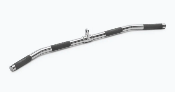 Ziva Premium Hard Chrome Medium Lat Bar - 95cm with PU Grips
