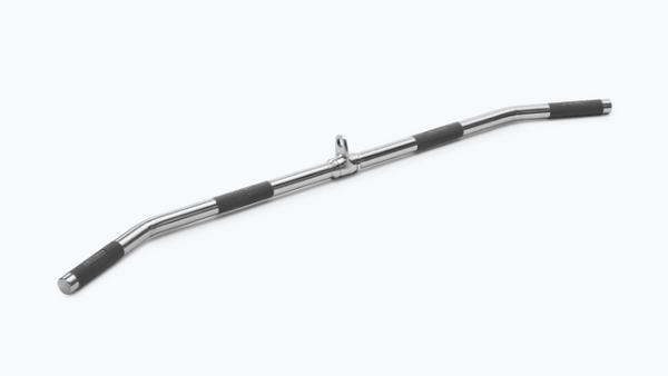 Ziva Premium Hard Chrome Long Lat Bar - 120cm with PU Grips