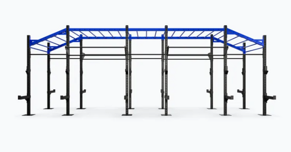 Ziva 24' Outdoors Multitiered Free Standing Rig with Monkey Bar + 6 Pairs of J-Cups & Safety Arms ZXP-ODRG-2115