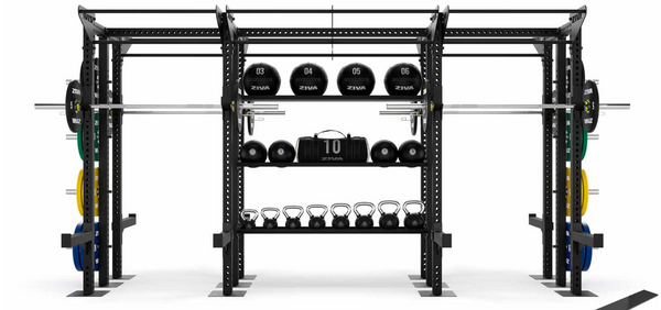 Ziva 14' Double Sided Free Standing Space Saving Rig ZXP-SSRG-0792