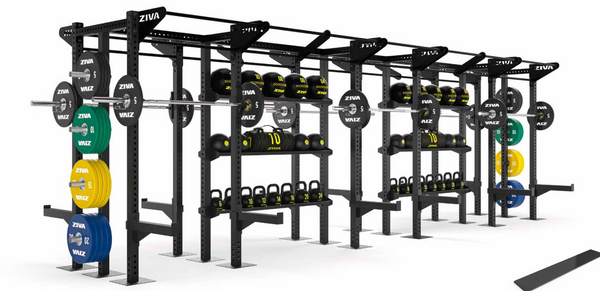 Ziva 24' Double Sided Free Standing Space Saving Rig ZXP-SSRG-0780