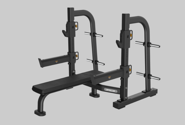 Precor Discovery Olympic Spotter Bench DBR 412