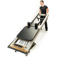 Peak Pilates Fit Reformer w/ Large Side Split Footplate