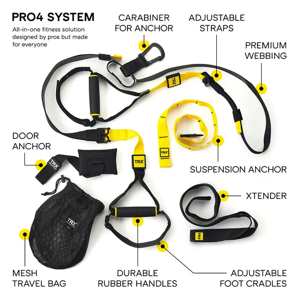 TRX Pro4 Suspension Trainer Kit
