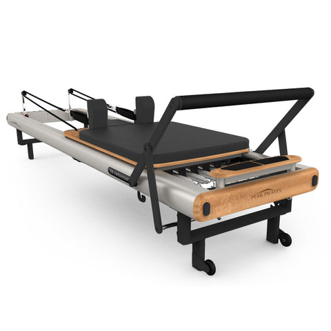 Peak Pilates Fit Reformer w/ Large Side Split Footplate